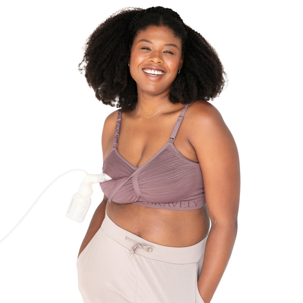 Kindred Bravely Sublime® Hands-Free Pumping & Nursing Bra XL in Twilight